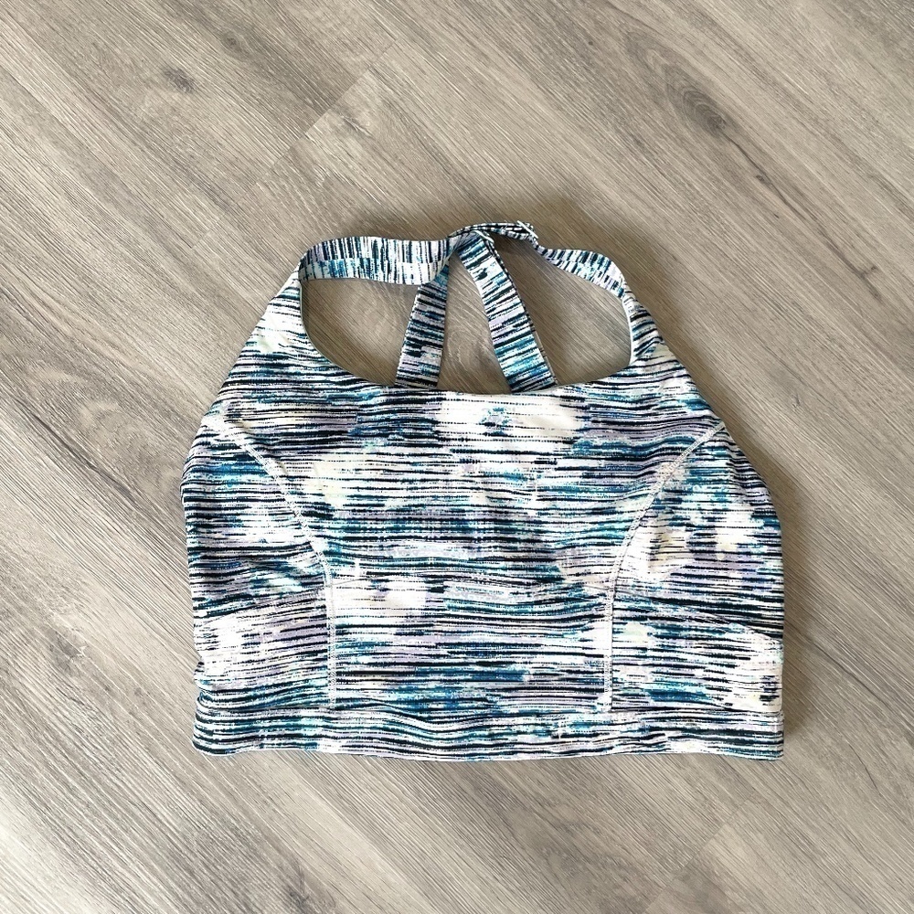 Lululemon Multi-Color Padded Sports Bra